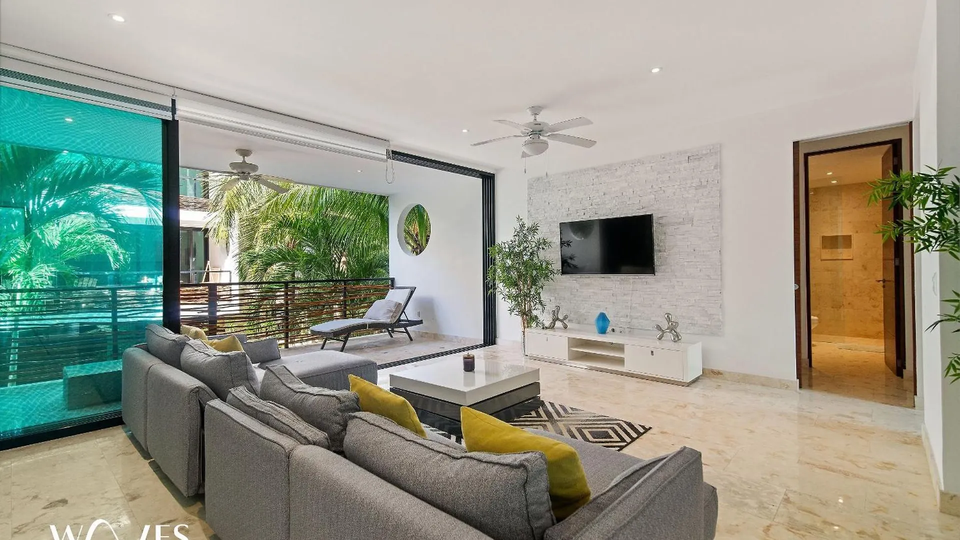2 Hab. | Vista A La Piscina | Espacioso Y Luminoso Tulum 0*,  México